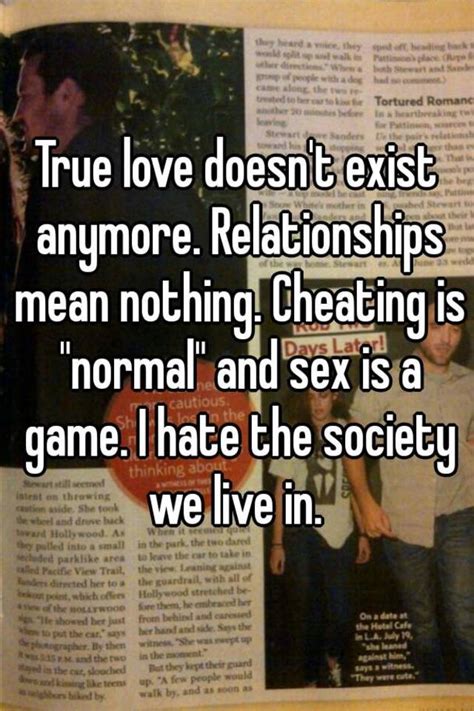 dating doesnt exist anymore